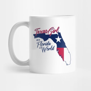 Texas Girl In A Florida World Mug